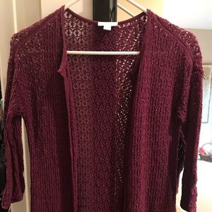 Full length knit Shrug